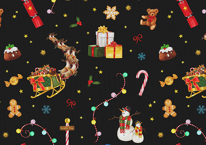 Santas Workshop - Roller Blind - Image 6